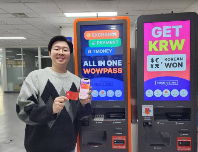 The Orange Wowpass Kiosk. 출처: www.mk.co.kr